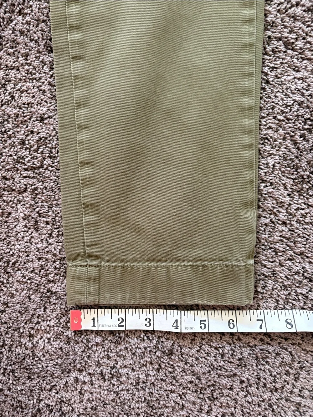 J. Crew Olive Chinos - Men's Straight Fit